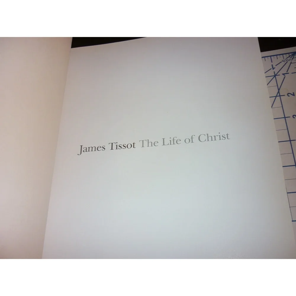 James Tissot The Life of Christ Complete Set 350 Watercolors Softcover Book 2009